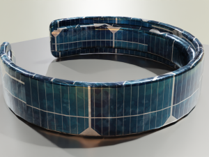 Low Poly Sci-Fi Bracelet Luke 3D 模型