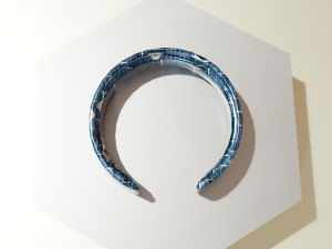 Low Poly Sci-Fi Bracelet Luke 3D 模型