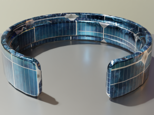 Low Poly Sci-Fi Bracelet Luke 3D 模型