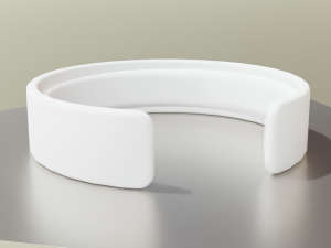 Low Poly Sci-Fi Bracelet Luke 3D 模型