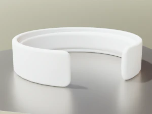 Low Poly Sci-Fi Bracelet Luke 3D Model