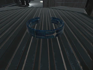 Low Poly Sci-Fi Bracelet Luke 3D Model