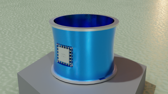 Low Poly Sci-Fi Bracelet Solo 3D 模型 .c4d .max .obj .3ds .fbx .stl .blend 