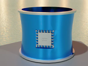 Bracelet de science-fiction Low Poly Solo Modèle 3D