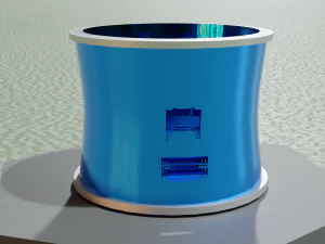 Bracelet de science-fiction Low Poly Solo Modèle 3D