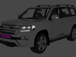 Toyota Land Cruiser 3D मॉडल