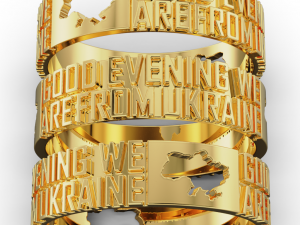 Ring good evening we are from ukraine 3D 프린트 모델
