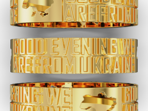 Ring good evening we are from ukraine 3D 프린트 모델