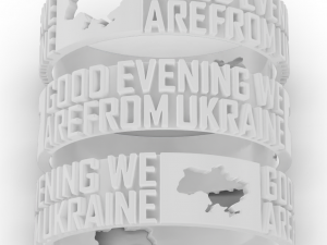 Ring good evening we are from ukraine 3D 프린트 모델