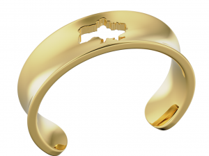 Ring with Ukraine 3D Print Model