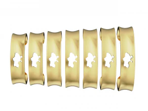 Ring with Ukraine 3D Print Model