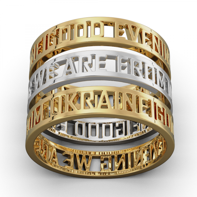 Ring Good evening we are from Ukraine RSize 6-7-8-9-1-11 USA 3D 프린트 모델 .c4d .max .obj .3ds .fbx .stl .blend 