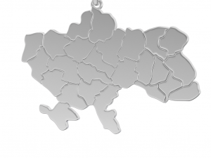 Pendant Ukraine Enamel 3D Print Model