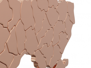 Pendant Ukraine Model do druku 3D