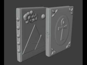 The Egyptian Book Modelo 3D