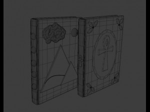 The Egyptian Book Modelo 3D
