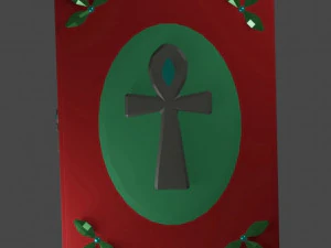 The Egyptian Book 3D Model