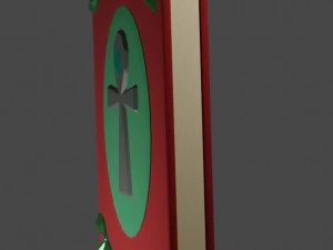 The Egyptian Book 3D Model