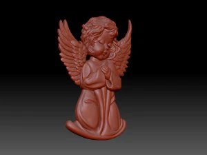 Piccolo angelo Modello di stampa 3D