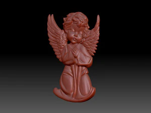 Piccolo angelo Modello di stampa 3D