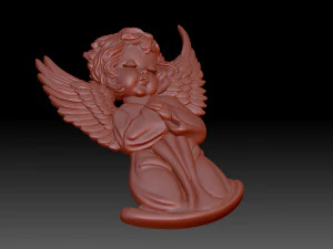 Piccolo angelo Modello di stampa 3D