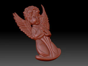 Piccolo angelo Modello di stampa 3D