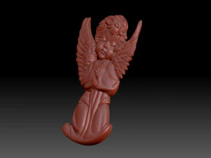 Piccolo angelo Modello di stampa 3D