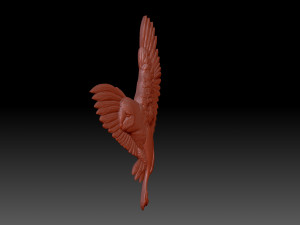 Owl 3Dプリントモデル