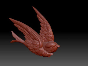 Bird swallow 3D Print Model