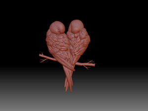 Parrots 3D Print Model