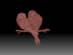 Parrots 3D printmodel