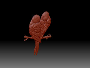 Parrots 3D printmodel