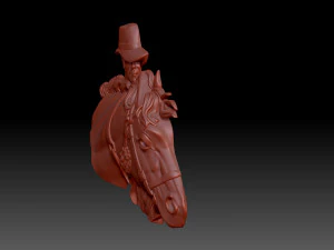 Cowboy 3D Print Model