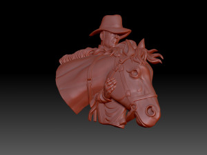Cowboy 3D Принт Модель