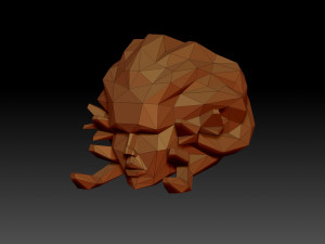 The head of the gorgon medusa Model Cetak 3D