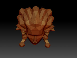 The head of the gorgon medusa Model Cetak 3D