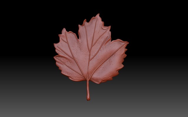 Leaves Model Cetak 3D .c4d .max .obj .3ds .fbx .stl .blend