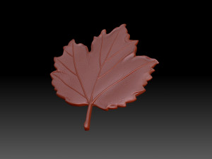 Leaves Model Cetak 3D