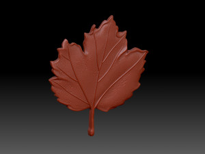 Leaves Model Cetak 3D