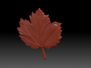 Leaves Model Cetak 3D
