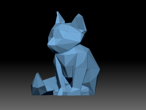 Little fox 3D-printmodel