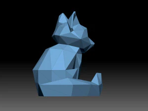 Little fox 3D Print Model