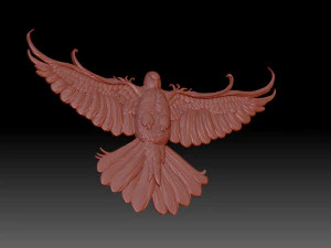 Pigeon 3D Print Model