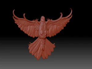 Pigeon 3D Print Model