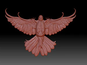 Pigeon 3D Print Model