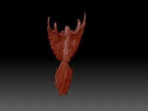 Pigeon 3D Print Model