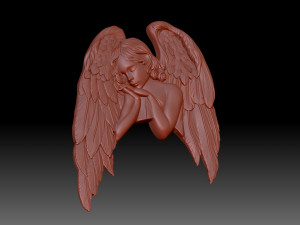 Angel Monument 3D Print Model