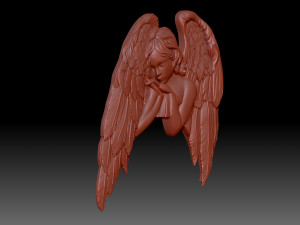 Angel Monument 3D Print Model