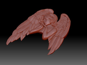 Angel Monument 3D Print Model