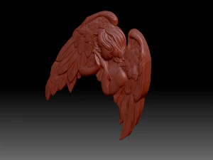 Angel Monument 3D Print Model